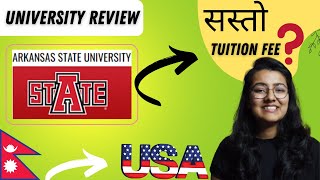 Arkansas State University for Nepali Students | Tuition cost | Popular Course| SAT| GRE| Requirement