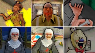 Keplerians Games Secret Endings | Evil Nun 2, Mr Meat 1-2, Ice Scream 3, Ice Scream 7 & Ice Scream 8