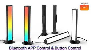 Bluetooth APP Control & Button Control BlitzWolf® BW-LB1 Smart LED R G B IC Desktop Lamp 11W