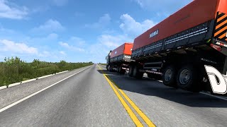 QUEBRA DE ASA +120 KM NO RODOTREM CARREGADO //ETS2