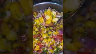 Corn Chaat #trending #recipe #homemade