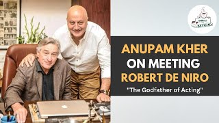 Robert is the GOD of acting but we fought when we met | @anupamkher | Rober DeNiro | BooksenBeyond