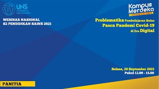 Webinar Nasional - S2 Pendidikan Sains UNS