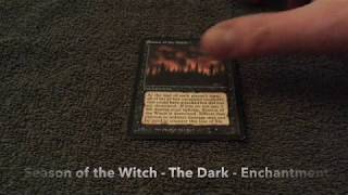 MtG - Season of the Witch - The Dark - Vintage Magic the Gathering