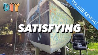 PAINTING MY SAILBOAT! Sailing Meraki | Ep.16