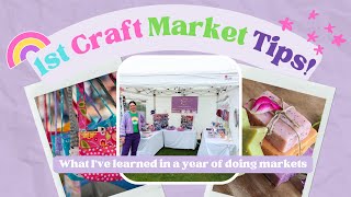 Craft Market Tips for Beginners | 1 Year Doing Craft Markets