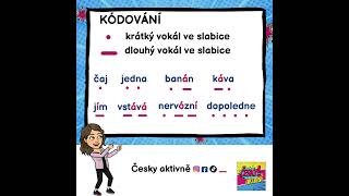 ČESKY AKTIVNĚ - KÓDOVÁNÍ - aktivita pro lepší výslovnost a psaní #ceskyaktivne #kodovani #czech