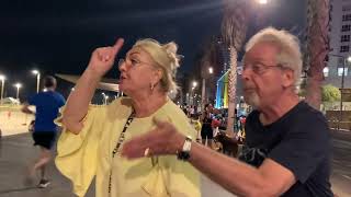 Jewish Man Preaches Jesus in Israel - TelAviv Beach - Ido (Hebrew)