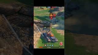 Casi no la cuento! 😰  #wot_blitz #wotblitz  #worldoftanks #gameplay #shorts #funny