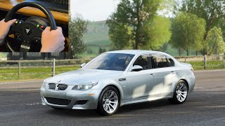 2009 BMW M5  | Forza Horizon 4 -  Gameplay with Thrustmaster TMX steering wheel