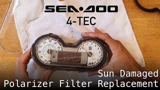 Gauge Display Teardown / Polarizer Replacement | SeaDoo GTX 4-Tec