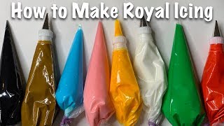 How to Make Fool-Proof Easy Royal Icing with Recipe