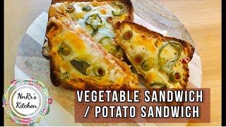 Vegetable Sandwich | potato sandwich | NnRr's Kitchen | nnrr kitchen