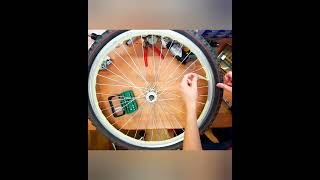 How To Put Led Light In Bicycle Tire #shorts #youtubeshorts