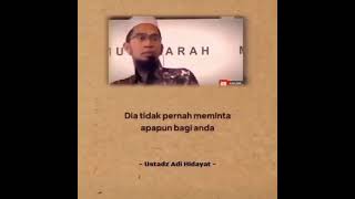 sedekah yang paling pertama _ust.adi hiayat_