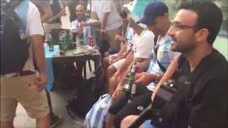 Argentinos invadiendo Moscu - Mundial 2018