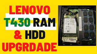 Change or Upgrade RAM in lenovo thinkpad t430 / T420 / T410 / T510 / T520 / T530...