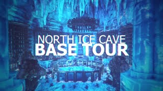 ARK UNOFFICIAL - CENTER NORTH ICE CAVE BASE TOUR !