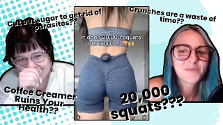 TikTok Fitness and Diet Cringe w/ Megan Anne