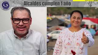 Siete alcaldes cumplen 1 año, el resto va por su cuarto año