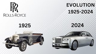 Evolution of Rolls-Roylce 1925-2024