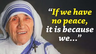 Mother Teresa Quotes | Life Changing Quotes of Mother Teresa #motherteresa #motherteresaquotes