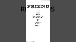 FRIEND | Motivational Words | Motivational Acronyms | Digital Readers | #Shorts