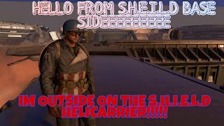 MARVEL AVENGERS GAME 2020 BEST GLITCH!!!!! I GLITCHED OUT OF THE SHIELD HELICARRIER!!!!