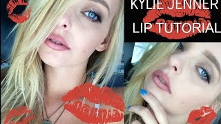 kylie jenner lip tutorial