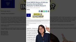 akun email dpr ri dibobol? #dprri #cybersecurity #beritaterkini #beritateknologi #demo #putusanmk