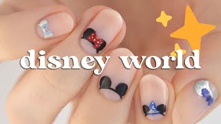 Cute Nail Art 2024 🏰 Fun & Easy Disney World Nail Art Designs!