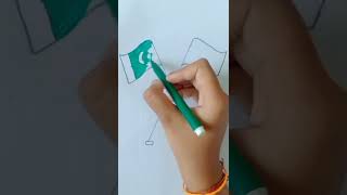 India vs Pakistan flag/India vs Pakistan/which country do you belong/#inspiringcrafts #shorts #craft