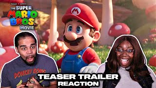 THIS ACTUALLY LOOKS GOOD?! - The Super Mario Bros. Movie Teaser Trailer Reaction