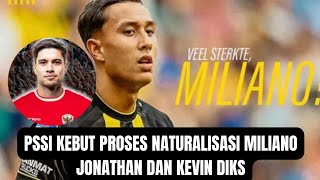 Here We Go! secepatnya proses naturalisasi miliano Jonathan dan kevin diks