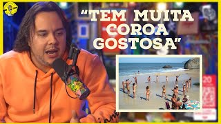 GUI SANTANA FALA SOBRE O PANICO NA PRAIA DE NUDISMO! | #PODCORTAR #217