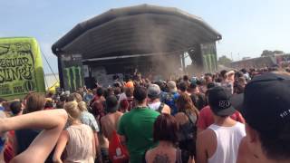 Born of Osiris - Exhilarate (Live Vans Warped Tour 2014, Minnesota)