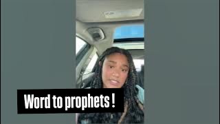 God says to Prophets & Prophetess keep….#propheticword #jesus #prophet