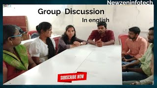 Group Discussion with students!!#students #groupdiscussions #communicationskills #newzeninfotceh