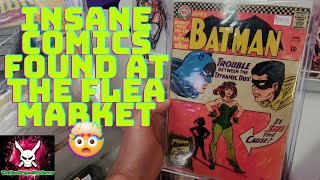 Hunting For RARE Comics & Toys At A Local FLEA MARKET #fleamarket #comics