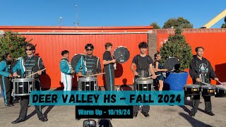 Deer Valley HS Fall 2024 - Warm Up