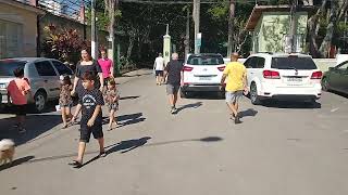 um domingo de lazer no horto florestal de Niterói.