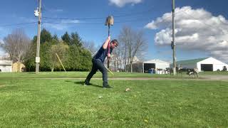 Beating A Bottle Of Diet Coke With A Shovel