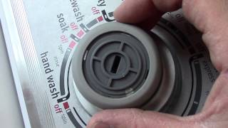 How to open a washer control panel and remove the timer - Maytag Whirlpool Kenmore