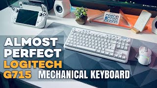 Logitech G715 Mechanical Aurora Keyboard Review. So much to love