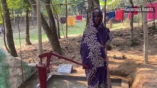 26th water well donated by Nashir Uddin.