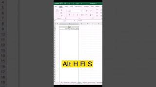 Drag down 365 rows in Excel 🤯 #shorts #excel #down #rows #tricks #tips #education