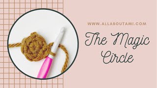 How to Crochet the Magic Circle with Regular and Fluffy Yarn