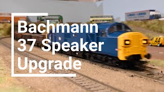 Speaker Upgrade For The Factory Factory Fitted Sound Bachmann Class 37