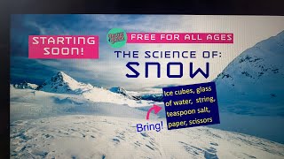 Science of Snow!