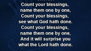 Count Your Blessings